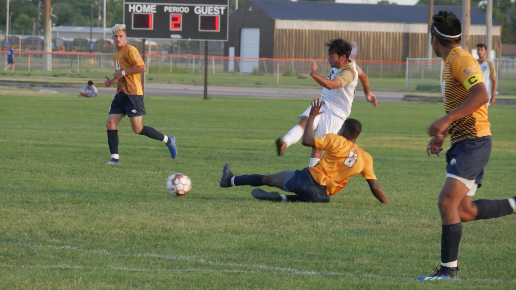 Late Goals Push Plainsmen To Victory