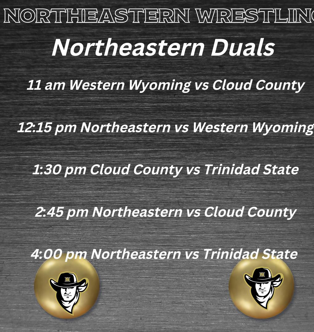 Northeastern Quad Dual Takes Place December 7th Starting At 11:00 AM