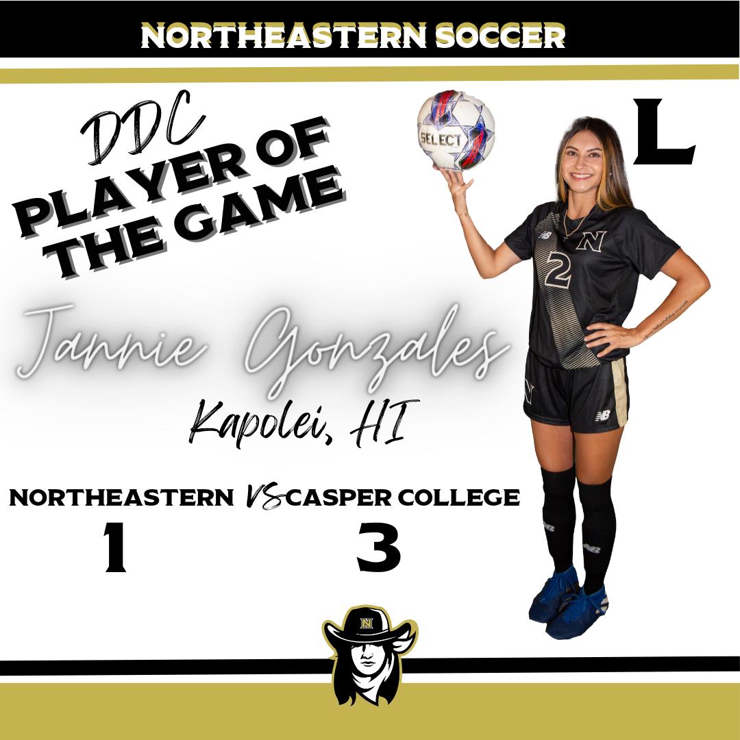 Northeastern Falls To Casper College 1-3 Looks to Bounce back Tomorrow Against Gillette
