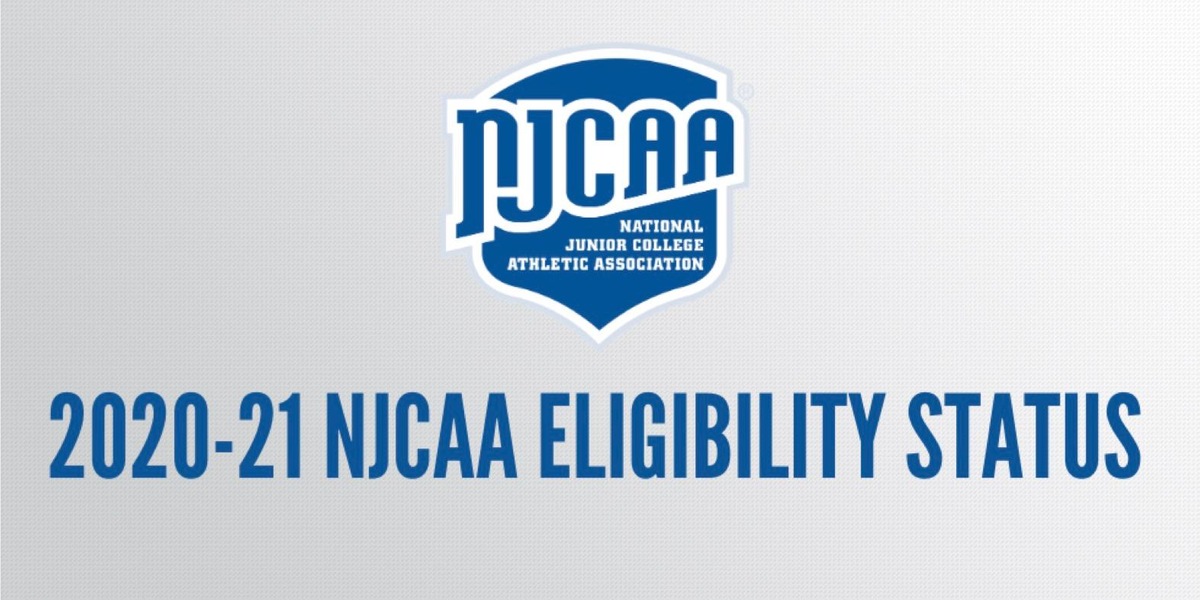 NJCAA announces 2020-21 eligibility status