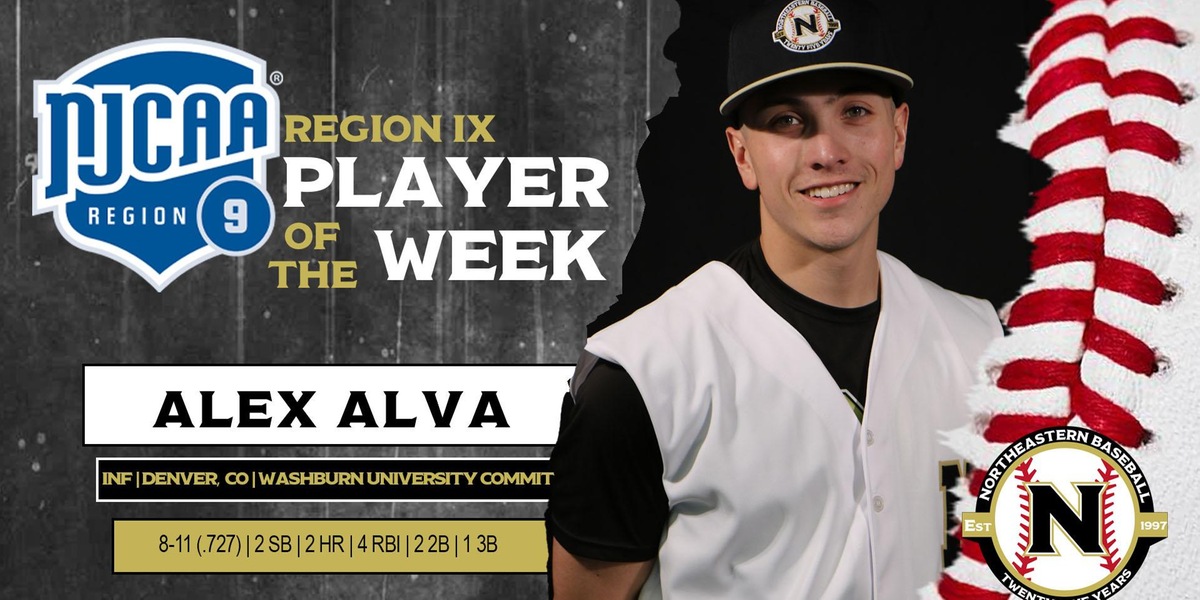 Alex Alva Gets Region IX Player Of The Week