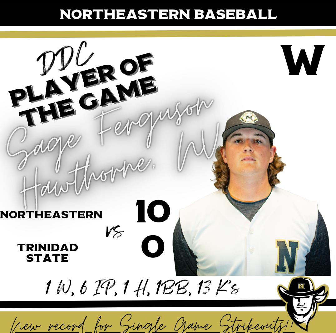 Northeastern Is Propelled In Game 1 By Sage Ferguson's Record Breaking Strikeout Day