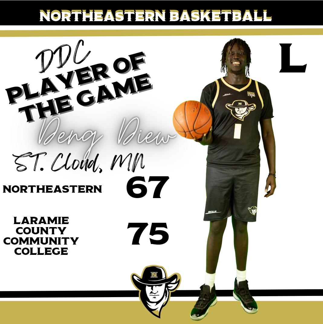 Northeastern Drops A Tough Contest Against LCCC To Head Into The Holiday Break, They'll Be Back in Action Against WWCC on January 9th