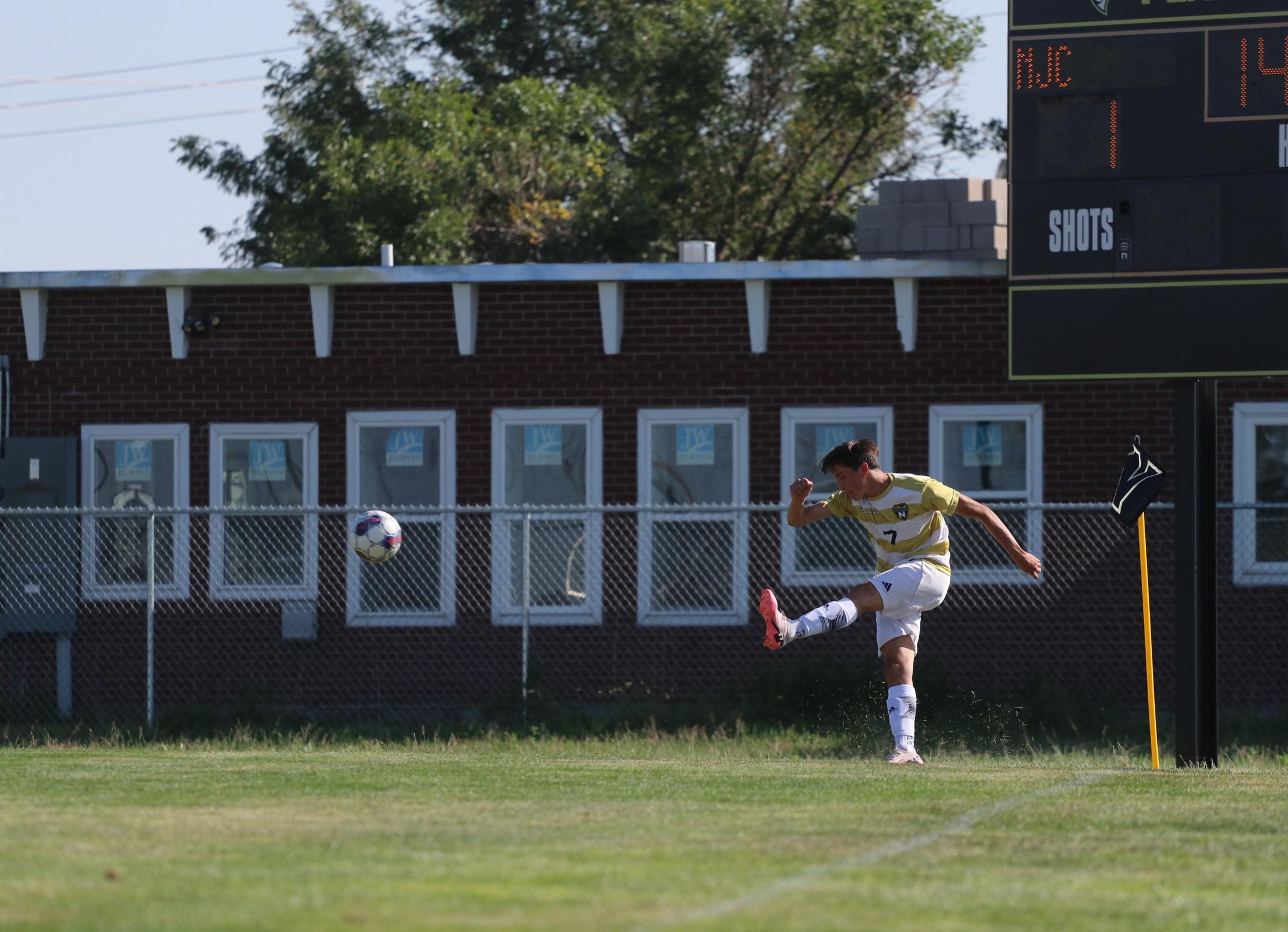 Northeastern Men's Soccer Has A Break Through Offensive Game Against Lamar Community College, Winning With A Score of 7-0