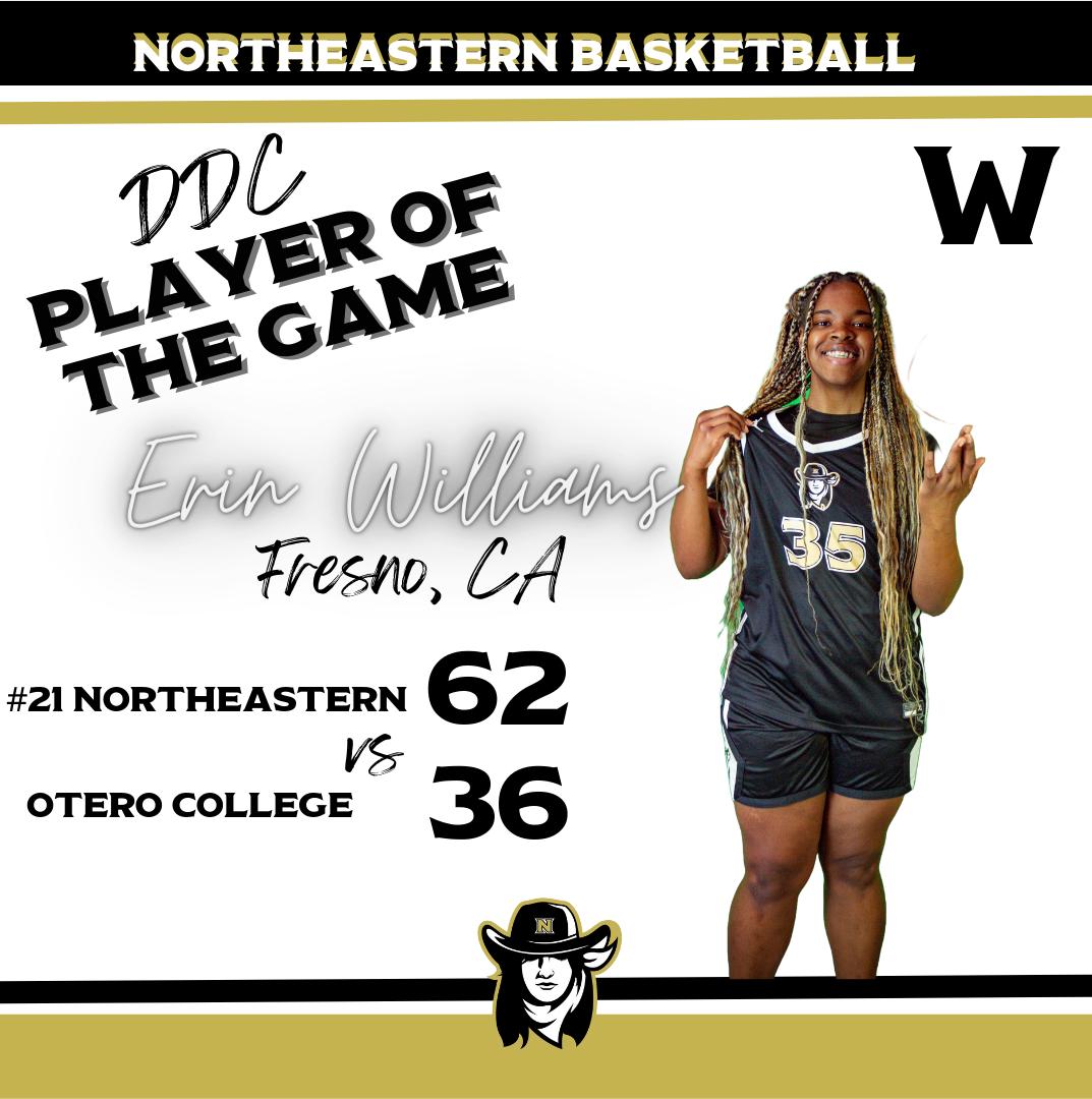 #21 Northeastern Takes Down Otero College In A Tough Fought Battle. They Host Trinidad State College On Saturday At 2:00