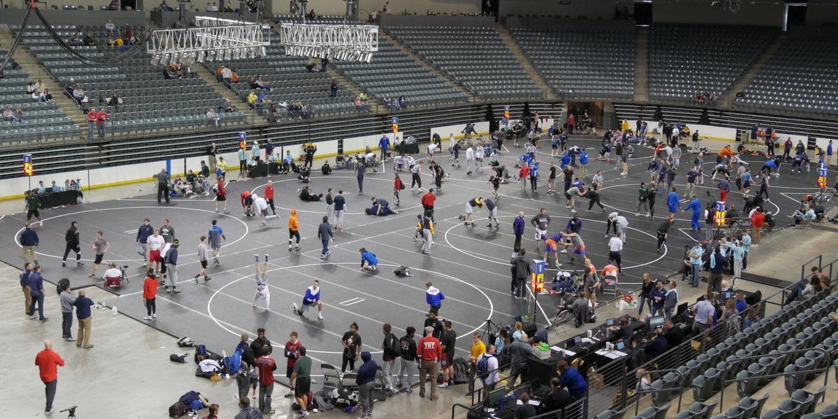 Wrestling Concludes Season at National Tournament