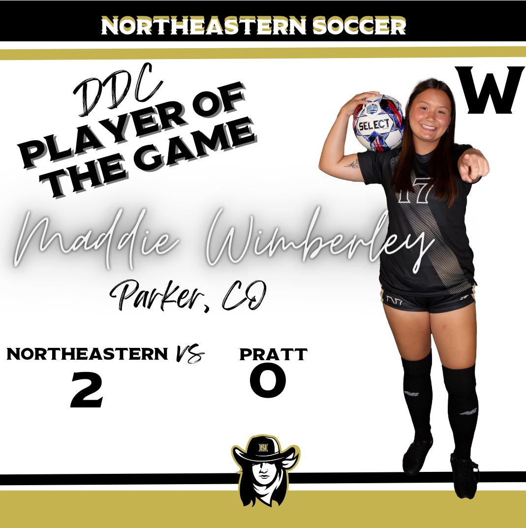Northeastern Picks Up First Victory After Topping Pratt CC 2-0