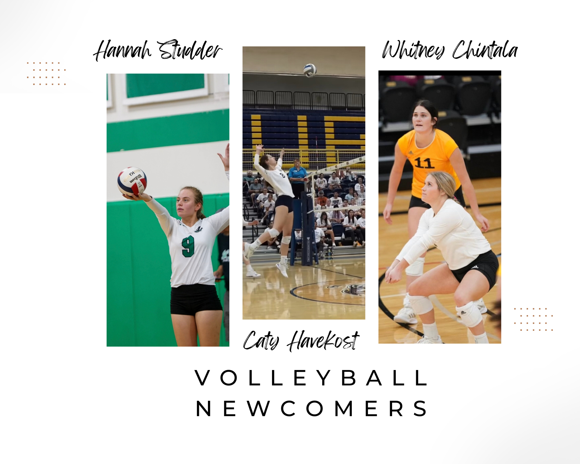 Plainswomen Volleyball Adds Three to Roster