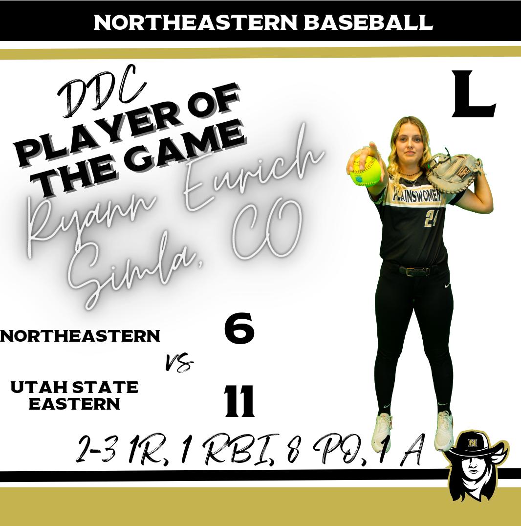 Northeastern struggled to get the bats rolling early as they fall to USUE 11-6